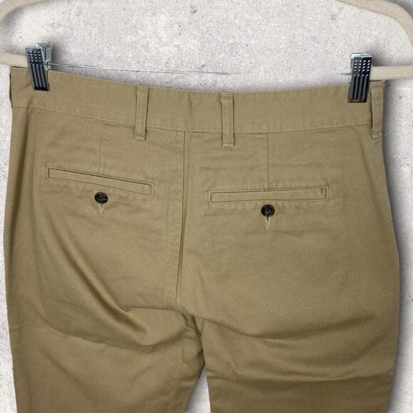NWT Peter Manning Lightweight Chino Dress Pants Khaki Size 28 by 27 New Tags Tan - Picture 4 of 14